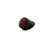 HIGHSIDER luz trasera LED inteligente OLD SCHOOL TYP1, negro, cristal rojo, homo