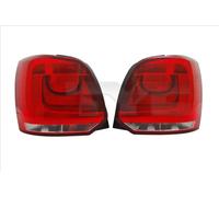 Luz trasera izquierda 11-11488-01-2 TYC para VW POLO V
