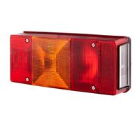 Luz Trasera Izquierda 12 V R10W Tecnología De Bombillas HELLA Para DAF