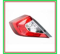 Luz trasera izquierda con puerta de lámpara con espejo retrovisor mod 4 puert...