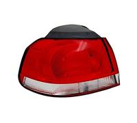 Luz trasera izquierda montaje luz trasera montaje luz trasera montaje piloto lado conductor cromo luces traseras compatible con volkswagen golf 6 2008 2009 2010 2011 2012 2013 VT1185L