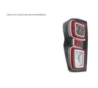 Luz trasera izquierda para isuzu d-max 2020 en adelante con luz antiniebla trasera