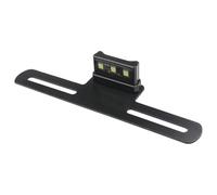Luz Trasera LED para Motocicleta, lámpara de matrícula integrada de 12V con Soportes, Accesorios para Motocicleta Soportes de matrículas para Moto