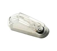Luz Trasera led Transparente, Cristal, 83 x 22 mm, Certificado E, Universal