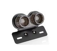 Luz Trasera Luz Trasera De Freno LED para Motocicleta, Luz De Destello, Luz De Freno De Motocicleta, Luz Trasera con Luz De Matrícula, Indicadores De Señal De Giro