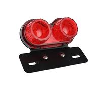 Luz Trasera Luz Trasera LED para Motocicleta De 12 V, Luz De Freno Y Parada Trasera, Luz De Matrícula, Intermitentes Universales