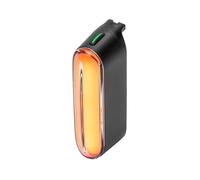 Luz Trasera Magnética De Bicicleta Inteligente Start-Stop, Equipo De Conducción Nocturna LED De 7 Modos, Sensor De Freno Inteligente