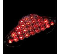 luz Trasera maxtuned Lexus Led, Incluye función Intermitente para Gilera Runner (a Partir del año. 08/2005), con Caracteres de Prueba