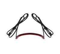 Luz Trasera Moto Luces Freno para motocicleta, 1 guardabarros trasero | Accesorios para motocicleta, 1 guardabarros trasero LED, luz trasera, intermitente y freno de marcha para Softail Bob FXFB