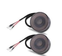 Luz Trasera Moto Luz Trasera Redonda Universal para Motocicleta Lámpara De Freno Trasera LED(2pcs Taillight)