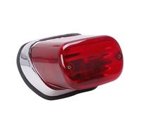 Luz Trasera Motocicleta para Ya&maha Virago XV250 XV400 Luz Trasera De Frenos para Motocicleta ABS Rojo Motocicleta Indicador Trasero Accesorios De Lámpara De Parada Accesorios