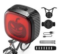 Luz trasera para bicicleta, 3 modos de detección tipo C, señales ajustables | Luces nocturnas para bicicleta - Para exteriores, hogar, trabajo, viajes, supervivencia, patio, camino, entrada, montaña