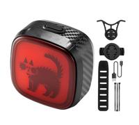 Luz trasera para bicicleta, 3 modos de detección tipo C, señales ajustables | Luces nocturnas para bicicleta - Para exteriores, hogar, trabajo, viajes, supervivencia, patio, camino, entrada, montaña