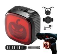 Luz trasera para bicicleta, 3 modos de detección tipo C, señales | Luces nocturnas para bicicleta - Para exteriores, hogar, trabajo, viajes, supervivencia, patio, camino, entrada, montaña