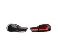 Luz Trasera Para BMW 4 Series F32 F36 F82 Para M4 2014-2020 GTS 2PS Luz Trasera Giro Dinámico Montaje De LED Coche(Smoke)