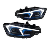 Luz Trasera Para BMW F30 F31 318i 320i 325i 328i 330i 335i Luces Coche Lámpara Principal Faro Proyector Lente DRL Lámparas Delanteras Automotrices(Right Hand Drive,Halogen)