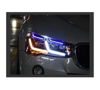 Luz Trasera Para BMW Para X3 F25 2010-2016 Faro Proyector Lente Lámpara Cabeza Frente DRL Señal Conjunto Coche(RHD,2014-2017)