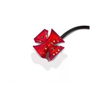 Luz Trasera para Instalación De 28 Mm A 33 Mm para Luz De Señal LED Cruzada Universal para Motocicleta para Caliber, Luz Trasera para Matrícula, Accesorios para Motocicleta