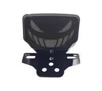 Luz Trasera Para Moto De Cross, Lámpara De Freno De De 12 V, Luz Trasera De Motocicleta Con Cara De Sonrisa Aterradora, Luces De Freno De Motocicleta LED, Lz Trasra Para Modificación, Viajes La