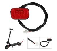 Luz trasera para patinete Kukirin G2 Master, repuesto de lámpara de luz trasera, guardabarros trasero