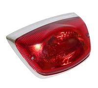 Luz trasera para Piaggio Vespa LX de 50 cc de NC a 29854, adaptable, set completo, color rojo, homologada CE, incluye bombilla