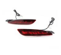 Luz Trasera Parachoques para Mazda para CX-5 para CX5 2022-2023 1 Juego De Reflectores Traseros Luces LED Parachoques Luces Freno Señal Giro(Model B)