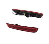 Luz Trasera Parachoques para Subaru para Forester 2008-2018 Luces Reflectoras Parachoques Luces Traseras Freno Antiniebla Luz Freno Señal Giro Dinámica(Rerd Lens)