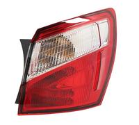 Luz Trasera, Plug and Play Reemplazo Directo Fácil Instalación Luz Trasera Exterior Duradera para Qashqai J10 SUV 2010 a 2014 (Derecha: 26550 BR00A)