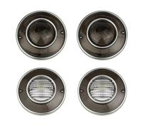 Luz Trasero Compatible Con Chevrolet Para Corvette C3 1975 1976 1977 1978 1979 Luz Trasera De Coche Luz De Freno De Marcha Atrás Sin Bombilla(Smoked)