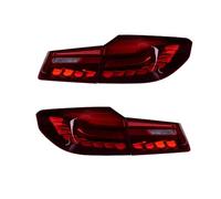 luz Trasero Izquierdo Compatible Con BMW Para Serie 5 G30 G38 Luces Traseras 2018-2021 Luz Trasera Dinámica Intermitentes Para Coche Conjunto Luces Traseras(Red)