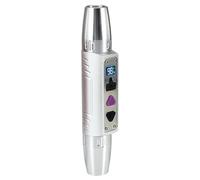 Luz ultravioleta de 365 nm, linterna de luz ultravioleta de 365 nm, para rocas y minerales, 4 modos versátiles con cabezal de enfoque ajustable e indicador de batería, identificador de piedras p