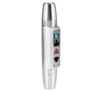 Luz ultravioleta de 365 nm, linterna de luz ultravioleta de 365 nm, para rocas y minerales, 4 modos versátiles con cabezal de enfoque ajustable e indicador de batería, identificador de piedras preci
