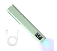 Luz UV Monodedo Para Uñas Gel Lámpara UV 2 Temporizadores Secador Pegamento | Recargable Para mujeres adultas mini portátil recargable USB luz de curado LED UV kit manicura hogar salón