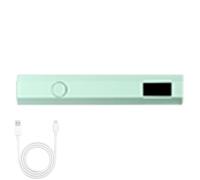 Luz UV para uñas de gel recargable, mini lámpara LED para secado rápido, bolígrafo de curado flash inalámbrico | Secador de pegamento portátil de un solo dedo para manicura, bricolaje, herramienta de