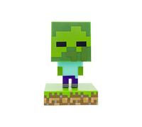 Luz Zombie Minecraft - Producto oficial, luz nocturna portátil y decoración para sala de juegos, regalo para gamers, alimentada por batería