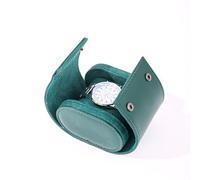 LUZZILE Caja de Reloj Caja de Almacenamiento for un Solo Reloj, Bolsa Viaje portátil, Embalaje for colección Regalos, Adecuada for Llevar a Todas Partes Caja de Relojes(A)