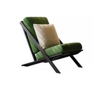 LUZZILE Sofacama Nordic Home - Sofá individual para sala de estar, balcón, ocio, respaldo perezoso, sofá pequeño para habitación (B)