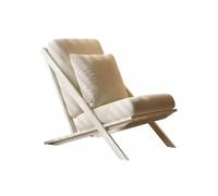 LUZZILE Sofacama Nordic Home - Sofá individual para sala de estar, balcón, ocio, respaldo perezoso, sofá pequeño para habitación (A)