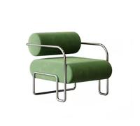 LUZZILE Sofacama - Sofá individual para sala de estar, balcón, ocio, cafetería, recepción, sala de estar, sofá pequeño para habitación (B)