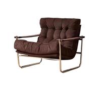 LUZZILE Sofacama - Sofá individual retro nórdico, simple, pequeño, apartamento, hogar, sala de estar, balcón, ocio, sofá pequeño para habitación