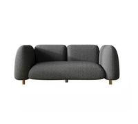 LUZZILE Sofacama - Sofá moderno y simple para sala de estar, sofá recto para habitación individual, doble, sofá pequeño para habitación (B, M: 170 x 82 x 70 cm)
