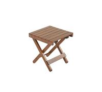 LUZZILE Taburete Corto Taburete bajo de Madera for Cambiar Zapatos Porche, Banco portátil for Sala Estar, Taburete for sofá, for Dormitorio y balcón(B)