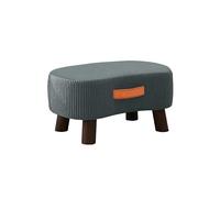 LUZZILE Taburete Corto Taburete pequeño for cambiarse de Zapatos en el vestíbulo, Taburete for Sala Estar, sofá, reposapiés, Mesa Centro, Dormitorio, balcón, Estudio(D)