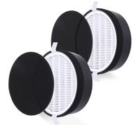 LV-H132 - Filtro de repuesto compatible con LEVOIT LV-H132 Air Puifier Pre, filtro HEPA, carbón activado de alta densidad, parte # LV-H132-RF, paquete de 2