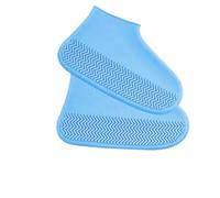 LVCHAO 2pcs Waterproof Shoe Covers Silicone Anti-Slip For Outdoor Rainy Day Reusable Cover Para uso Exterior(Color1,L (40-45))