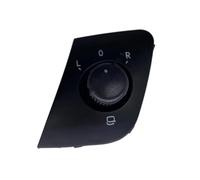 LVDLRAJJ Botón Control Espejo Compatible con Seat para Ibiza 2008-2017, Interruptor De Control De Plegado De Espejo Retrovisor Eléctrico, Botón Regulador, Accesorios Interiores para Coche 6J1959565