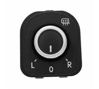 LVDLRAJJ Botón Control Espejo Compatible con VW para Golf MK6 para Passat B6 para Rabbit para CC Interruptor Control Perilla Ajuste Controlador De Espejo Retrovisor(5ND959565B)