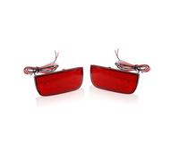 LVDLRAJJ Luces Traseras Compatible Con Civic LX/EX/Touring Sedan O Coupe 2016-2024 2 Luces De Marcador Traseras Rojas Reflector Parachoques 3555TBAA01(Red)