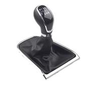 LVDLRAJJ Perilla Cambio Compatible Con Buick Para Excelle GT/XT 2009-2014 5/6 Perilla Cambio Velocidad Palanca Palanca Polaina Cubierta De Arranque Collar 55565904(6 Speed Set)