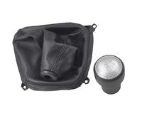 LVDLRAJJ Perilla Cambio Compatible Con Hyundai Para Tucson Para IX35 2004 2005 2006 2007 2008 2009 Palanca Cambios Manual Perilla PU Bota(5 Speed-Set)